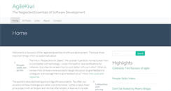 Desktop Screenshot of agilekiwi.com